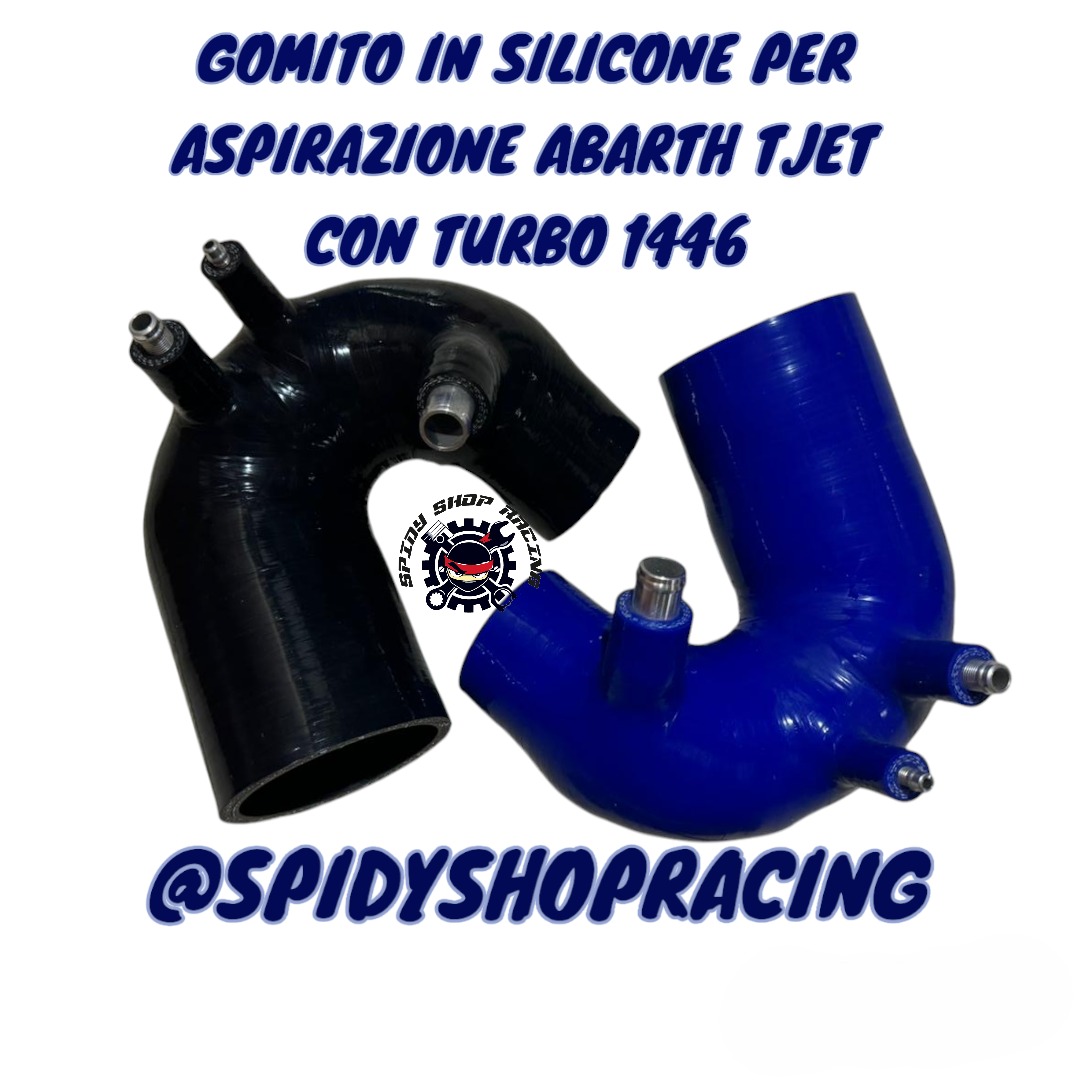 GOMITI IN SILICONE PER ASPIRAZIONE ABARTH